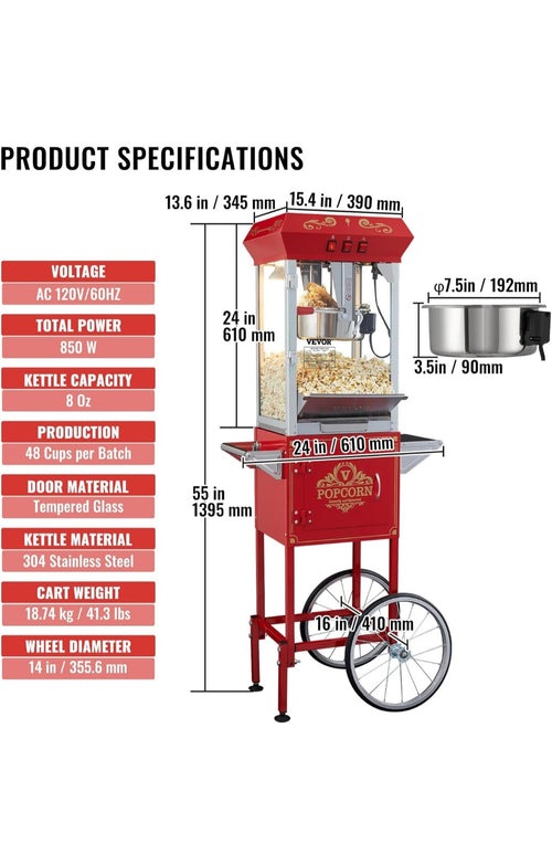 Popcorn Machine Rental